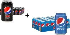 Pepsi Regular + Pepsi Max Voordeel Pakket 48 X 330 Ml