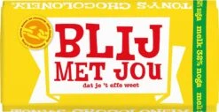 Tony's Chocolonely Geschenkdoos - Chocolade Cadeau "Blij Met Jou" + Melk Chocolade Reep -Veilige Voedselwinkel 1200x617