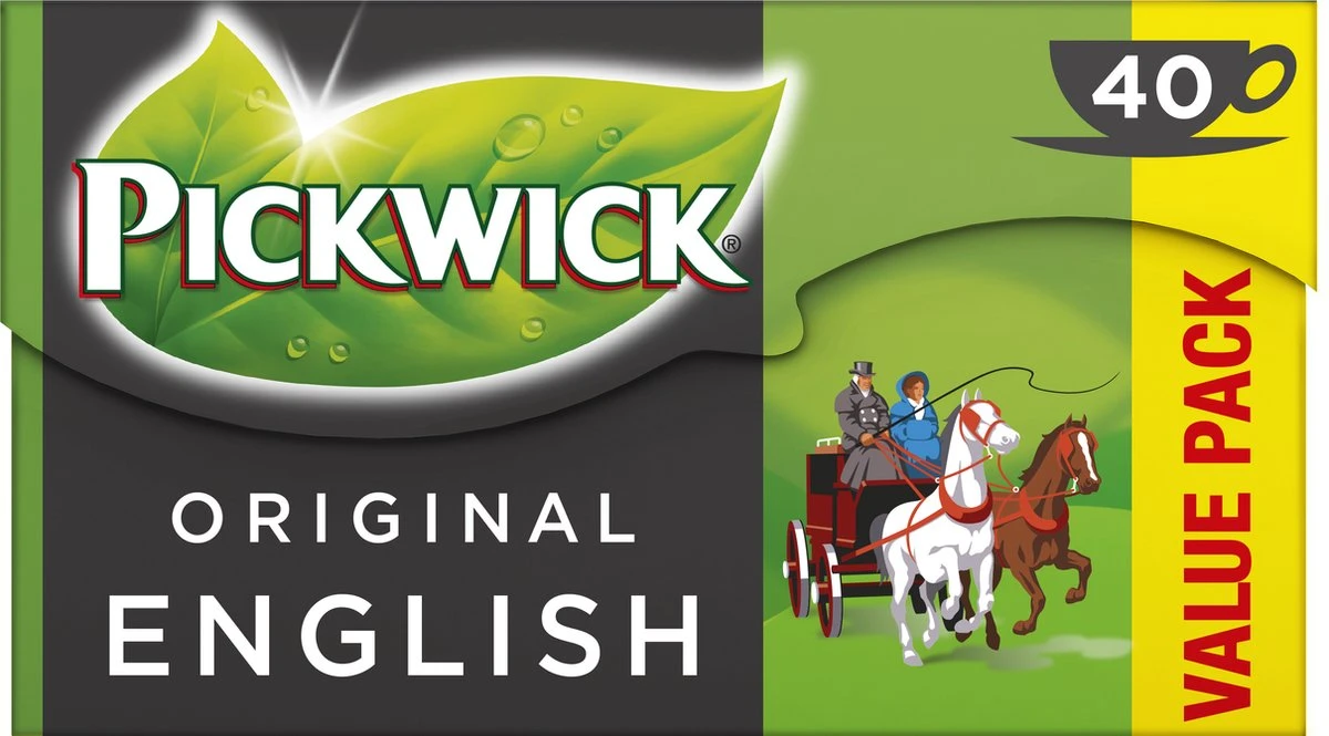 Pickwick English Zwarte Thee - 6 X 40 Zakjes - Extra Grote Verpakking 7 Pickwick English Zwarte Thee - 6 X 40 Zakjes - Extra Grote Verpakking - Afbeelding 5