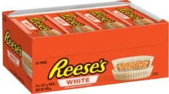 Reese's Chocolade White Peanut Butter Cups 24 X 42 Gram -Veilige Voedselwinkel 1200x669