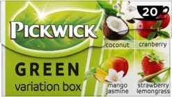 Pickwick Groene Thee Variatiebox - 12 X 20 Zakjes 11 Pickwick Groene Thee Variatiebox - 12 X 20 Zakjes -Veilige Voedselwinkel 1200x678 1
