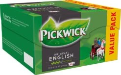 Pickwick English Zwarte Thee - 6 X 40 Zakjes - Extra Grote Verpakking 14 Pickwick English Zwarte Thee - 6 X 40 Zakjes - Extra Grote Verpakking -Veilige Voedselwinkel 1200x743