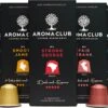 Aroma Club - Proefpakket Nespresso Compatible Capsules (100 St.) - 5 Smaken - Espresso & Lungo - 100% Aluminium Koffiecups 2 Aroma Club - Proefpakket Nespresso Compatible Capsules (100 St.) - 5 Smaken - Espresso & Lungo - 100% Aluminium Koffiecups -Veilige Voedselwinkel 1200x749