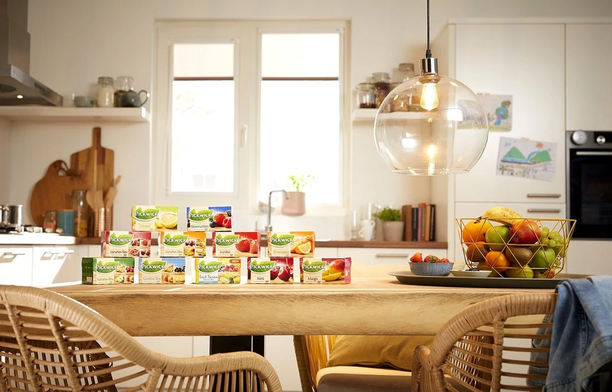 Pickwick Fruit Thee Variatie Oranje - 12 X 20 Zakjes 7 Pickwick Fruit Thee Variatie Oranje - 12 X 20 Zakjes - Afbeelding 5