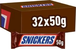 Snickers Chocolade Reep - 32 X 50 Gram -Veilige Voedselwinkel 1200x775
