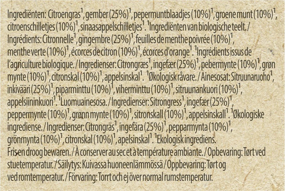 Lipton Ginger & Lemon Kruidenthee, Met De Vurige Smaak Van Gember En Frisheid Van Citroen - 4 X 20 Zakjes - PL-EKO-03 5 Lipton Ginger & Lemon Kruidenthee, Met De Vurige Smaak Van Gember En Frisheid Van Citroen - 4 X 20 Zakjes - PL-EKO-03 - Afbeelding 3