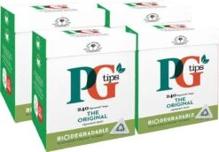 PG Tips | 100% Zwarte Thee | 4x 240 Zakjes | Extra Grote Verpakking 8 PG Tips | 100% Zwarte Thee | 4x 240 Zakjes | Extra Grote Verpakking -Veilige Voedselwinkel 1200x837