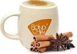 Bondi Chai Latte Club Cinnamon - 100 Servings - Glutenvrij - Vetvrij - Barista Koffiebar-kwaliteit -Veilige Voedselwinkel 1200x844