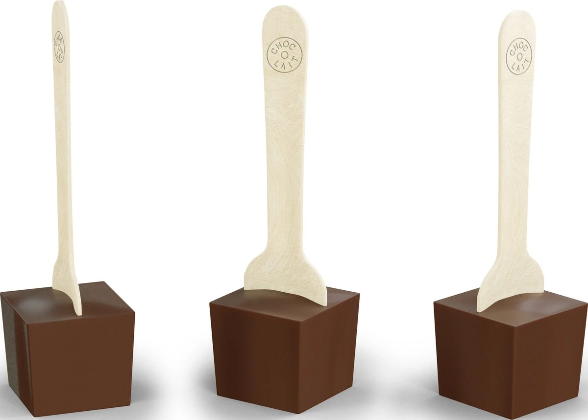 MoMe Spoon Milk - Warme Chocolademelk Lepels - 60 Stuks 7 MoMe Spoon Milk - Warme Chocolademelk Lepels - 60 Stuks - Afbeelding 5