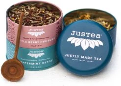 Mixverpakking-Justea-Kruidenthee-Biologisch-Losse Thee-Yoga 11 Mixverpakking-Justea-Kruidenthee-Biologisch-Losse Thee-Yoga -Veilige Voedselwinkel 1200x860