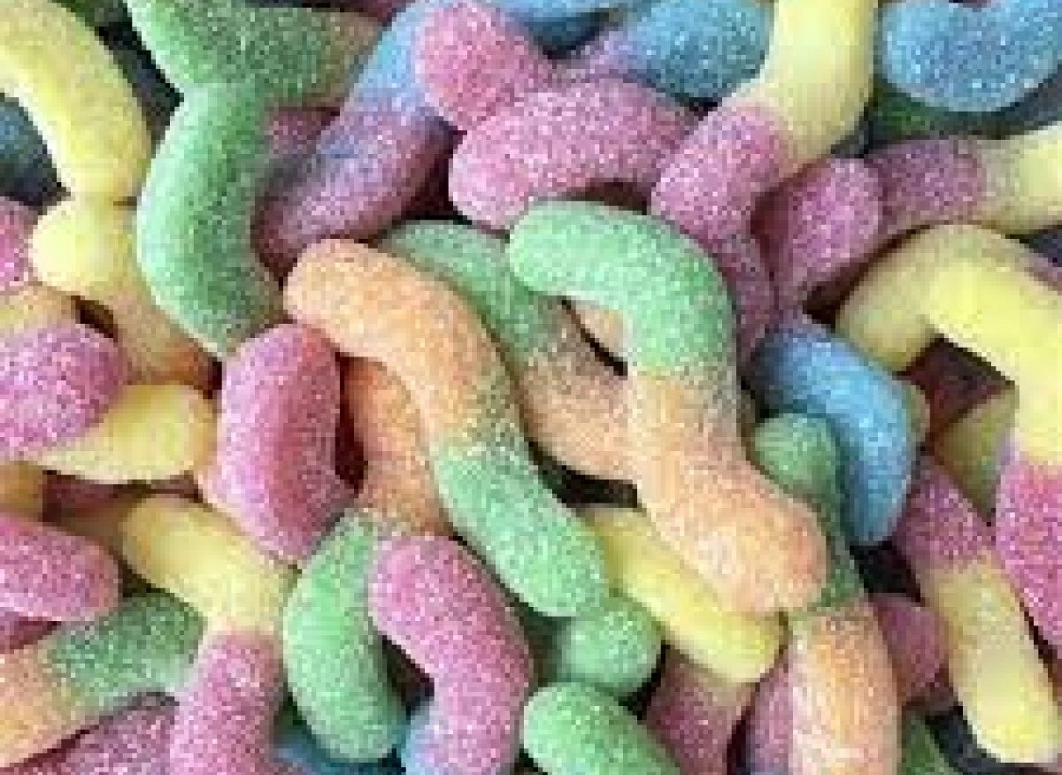 Frisia - Zure Wormen - 1 KG - Snoep 3 Frisia - Zure Wormen - 1 KG - Snoep