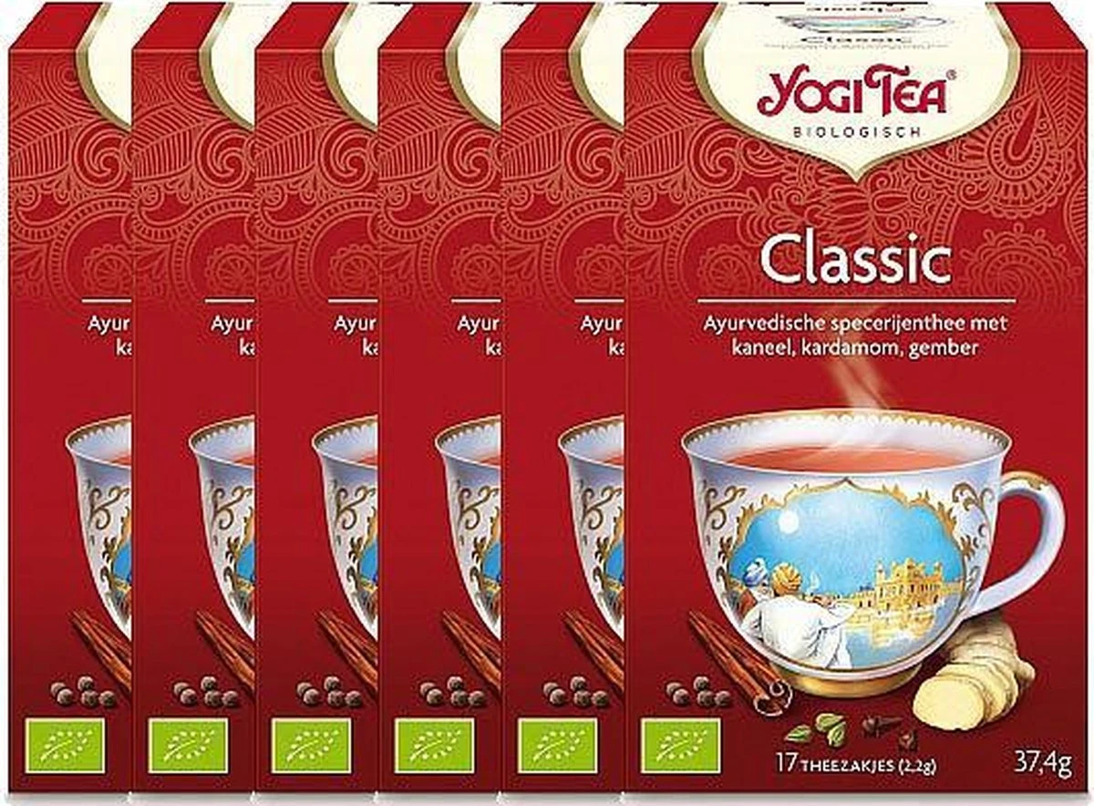 Yogi Tea Classic Voordeelverpakking 3 Yogi Tea Classic Voordeelverpakking