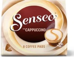Senseo Cappuccino Koffiepads - 2/9 Intensiteit - 10 X 8 Pads -Veilige Voedselwinkel 1200x937