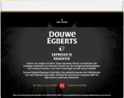 Douwe Egberts Espresso Krachtig (10) - 5 X 40 Koffiecups -Veilige Voedselwinkel 1200x951