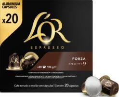 L'OR Espresso Forza Koffiecups - Intensiteit 9/12 - 10 X 20 Capsules 27 L'OR Espresso Forza Koffiecups - Intensiteit 9/12 - 10 X 20 Capsules -Veilige Voedselwinkel 1200x975