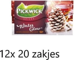 Pickwick Spices Winterglow Zwarte Thee - 12 X 20 Zakjes -Veilige Voedselwinkel 1200x980