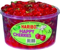 Haribo Snoep Kersen - 150 Stuks - 1200g