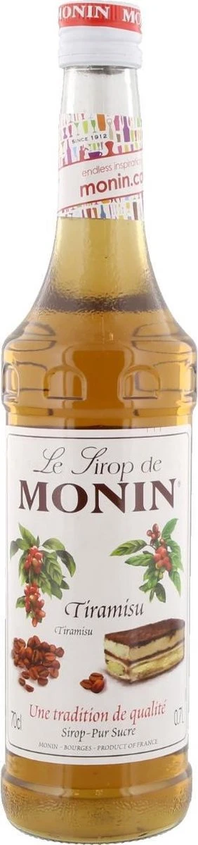 Monin Koffiesiroop Tiramisu - 70 Cl 3 Monin Koffiesiroop Tiramisu - 70 Cl