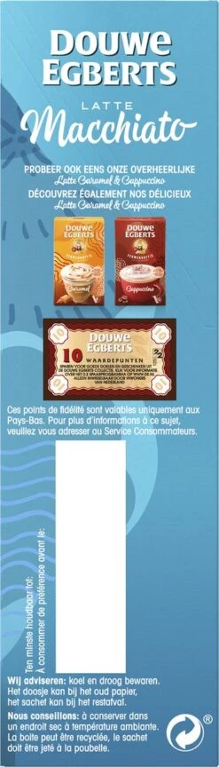 Douwe Egberts Verwenkoffie Latte Macchiato Oploskoffie - 5 X 8 Zakjes -Veilige Voedselwinkel 343x1200 4
