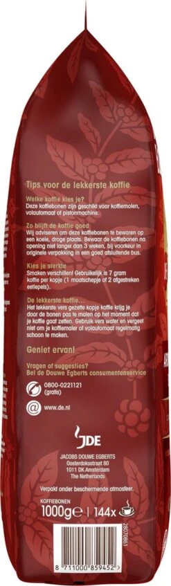 Douwe Egberts Aroma Rood Koffiebonen - 4 X 1000 Gram - Extra Grote Verpakking -Veilige Voedselwinkel 350x1200 1