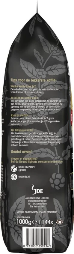 Douwe Egberts Espresso Koffiebonen - 4 X 1000 Gram - Extra Grote Verpakking -Veilige Voedselwinkel 350x1200 2