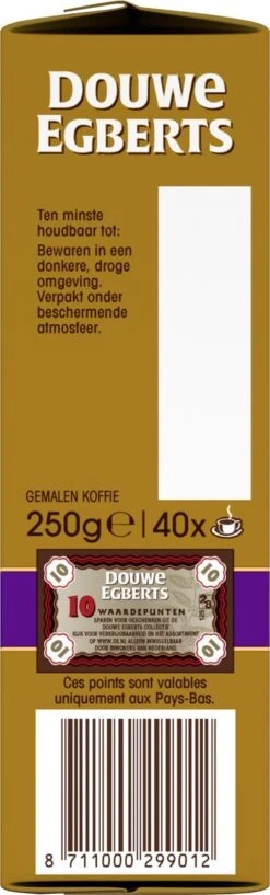 Douwe Egberts Excellent - Filterkoffie - 12 X 250 Gram -Veilige Voedselwinkel 363x1200