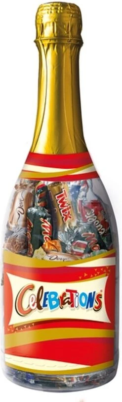 Mars Celebrations Champagne Fles - 312 Gram