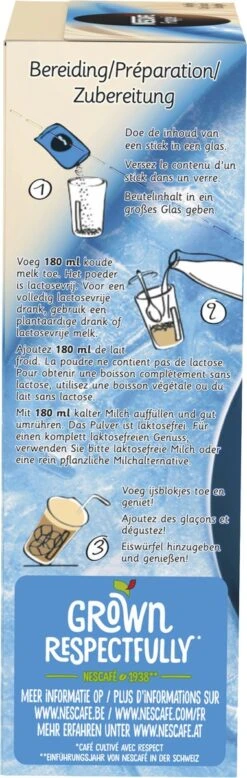 Nescafé Frappé Oploskoffie - 5 Doosjes à 10 Zakjes -Veilige Voedselwinkel 381x1200
