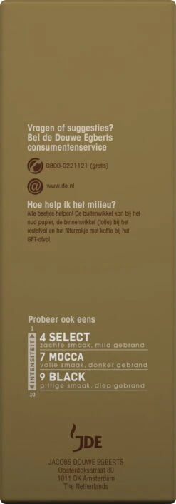 Douwe Egberts Excellent Filterkoffie - 6 X 500 Gram -Veilige Voedselwinkel 420x1200 2