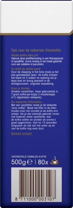 Douwe Egberts Decafé Filterkoffie - 6 X 500 Gram -Veilige Voedselwinkel 421x1200 4