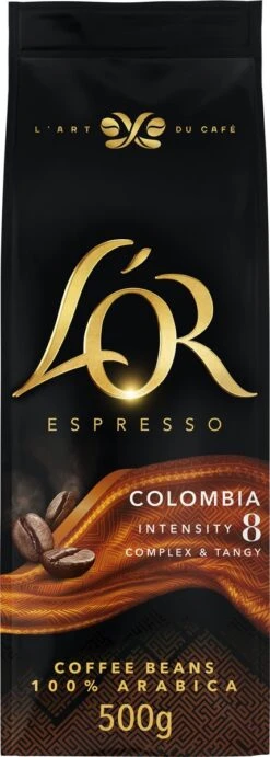 L'OR Espresso Origins Colombia Koffiebonen (8) - 4 X 500 Gram -Veilige Voedselwinkel 429x1200 1