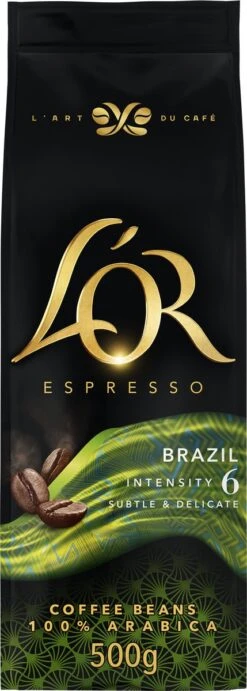 L'OR Espresso Origins Brazil Koffiebonen (6) - 4 X 500 Gram -Veilige Voedselwinkel 429x1200