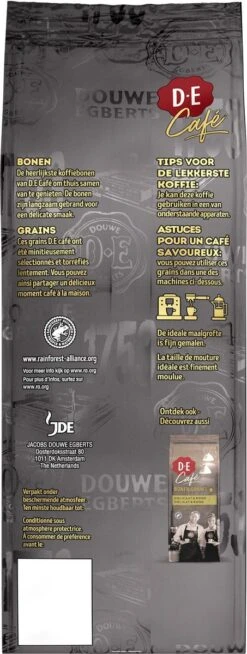 Douwe Egberts D.E Café Espresso Koffiebonen - Intensiteit 7/9 - 4 X 500 Gram -Veilige Voedselwinkel 453x1200 10