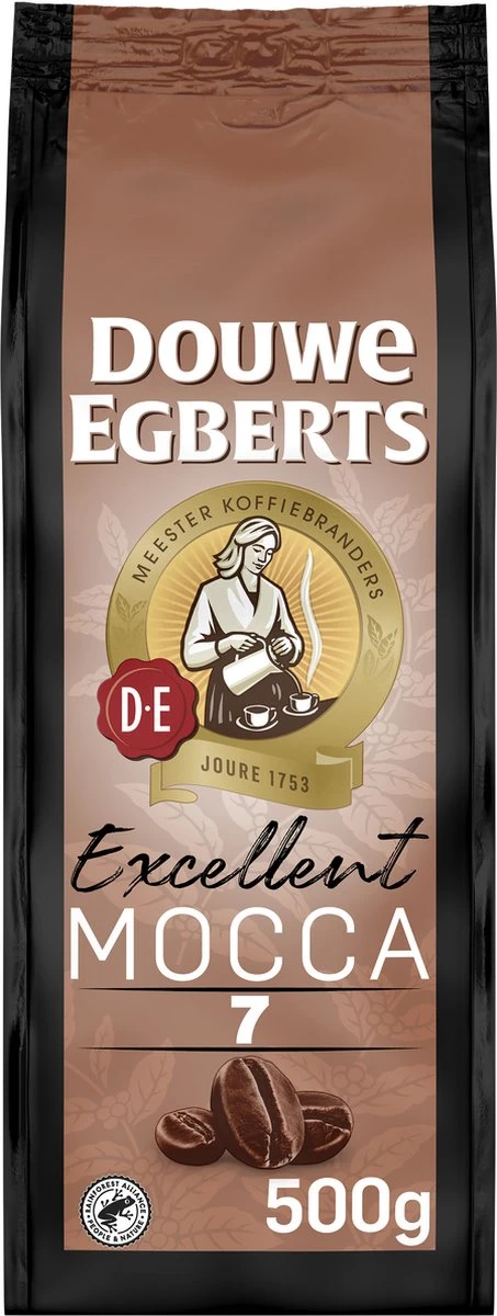 Douwe Egberts Mocca Koffiebonen - 4 X 500 Gram 6 Douwe Egberts Mocca Koffiebonen - 4 X 500 Gram - Afbeelding 4