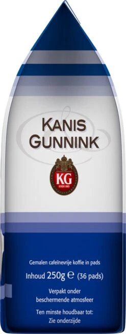 Kanis & Gunnink Cafeïnevrij Koffiepads - 10 X 36 Pads -Veilige Voedselwinkel 454x1200 1