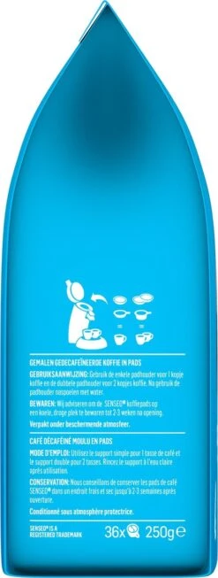 Senseo Decaf Koffiepads - 5/9 Intensiteit - 10 X 36 Pads -Veilige Voedselwinkel 454x1200 4