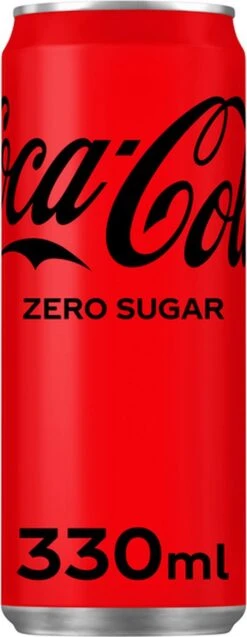 Coca-Cola Frisdrank Coca Cola Zero Blikje 0.33l - 24 Stuks - 24 Stuks -Veilige Voedselwinkel 465x1200 1