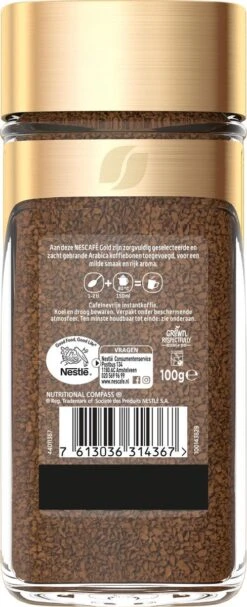 Nescafé Gold Decafé Oploskoffie - 6 Potten à 100 Gram 10 Nescafé Gold Decafé Oploskoffie - 6 Potten à 100 Gram -Veilige Voedselwinkel 488x1200