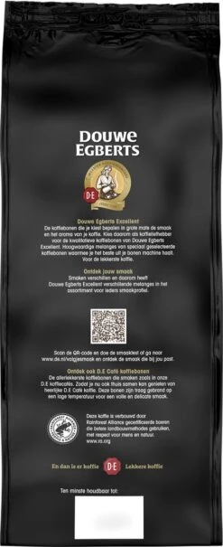 Douwe Egberts Excellent Gold Koffiebonen - 5/9 Intensiteit - 4 X 1kg -Veilige Voedselwinkel 490x1200 1