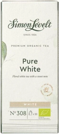 Simon Lévelt | Pure White Premium Organic Tea - 20 Theezakjes 9 Simon Lévelt | Pure White Premium Organic Tea - 20 Theezakjes -Veilige Voedselwinkel 530x1200