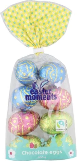 Easter Moments Chocolade Paaseieren - Verstop Eieren - Melk - Ter Grootte Van Echt Ei - 200 Gram