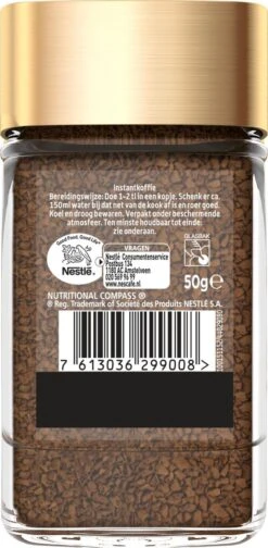 Nescafé Gold Oploskoffie - 12 Potten à 50 Gram -Veilige Voedselwinkel 588x1200 1