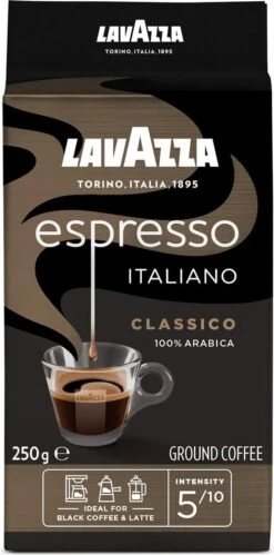 Lavazza Espresso Italiano Classico Gemalen / Filterkoffie - 8 X 250 Gram -Veilige Voedselwinkel 594x1200 1