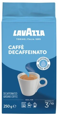 Lavazza Caffe Decaffeinato Filterkoffie - 250 Gram X8 -Veilige Voedselwinkel 619x1200 2