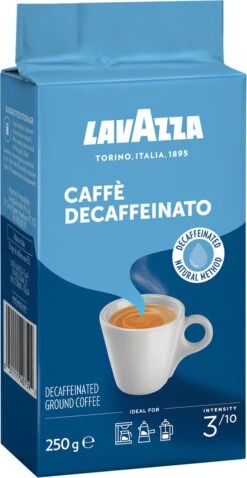 Lavazza Caffe Decaffeinato Filterkoffie - 250 Gram X8 -Veilige Voedselwinkel 620x1200 2