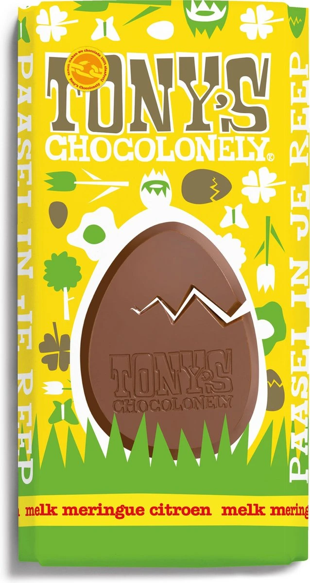 Tony's Chocolonely Chocolade Paas Geschenkset - Chocolade Reep En Eitjes Voor Pasen - Paaseieren - Chocoladereep 10 Tony's Chocolonely Chocolade Paas Geschenkset - Chocolade Reep En Eitjes Voor Pasen - Paaseieren - Chocoladereep - Afbeelding 8
