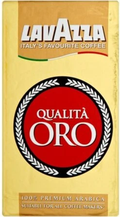 Lavazza Qualita Oro Gemalen / Filterkoffie - 250 Gram Krimp X20 -Veilige Voedselwinkel 666x1200 1