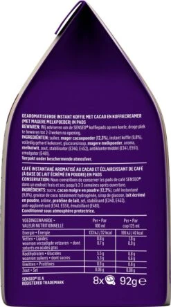 Senseo Cappuccino Choco Koffiepads - 2/9 Intensiteit - 4 X 8 Pads 16 Senseo Cappuccino Choco Koffiepads - 2/9 Intensiteit - 4 X 8 Pads -Veilige Voedselwinkel 668x1200