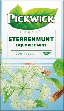 Pickwick Sterrenmunt Kruidenthee - 4 X 20 Zakjes 19 Pickwick Sterrenmunt Kruidenthee - 4 X 20 Zakjes -Veilige Voedselwinkel 687x1200 1