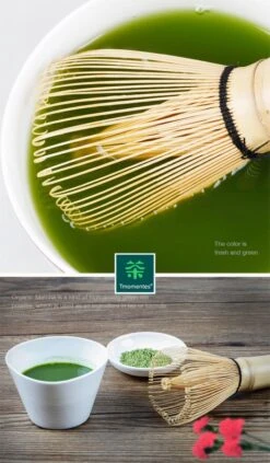 TMomentes® High Quality Culinary MATCHA Thee - Matcha Poeder - Matcha Thee - 100% Organisch Gecertificeerd - 100 Gram -Veilige Voedselwinkel 700x1200